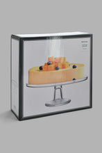 Load image into Gallery viewer, Redtag-Clear-Glass-Cake-Stand-Serving-Dish-Home-Dining-
