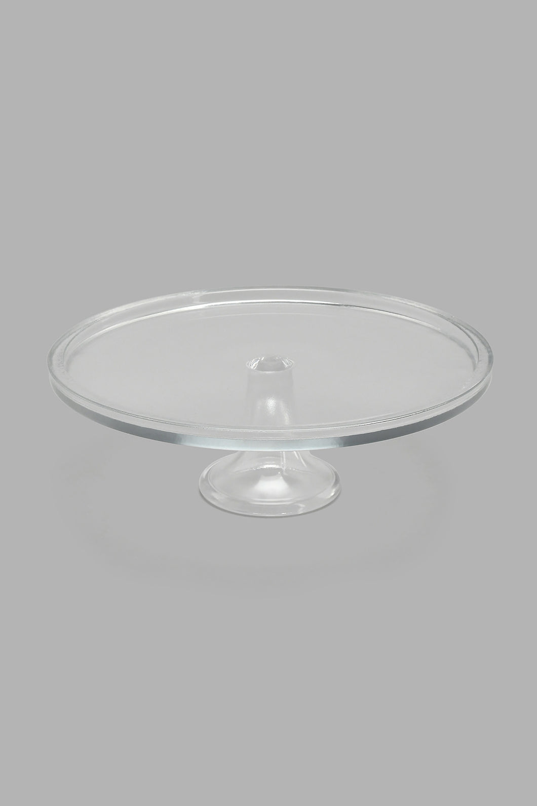 Redtag-Clear-Glass-Cake-Stand-Serving-Dish-Home-Dining-