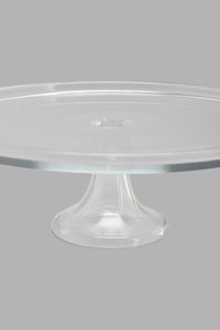 Redtag-Clear-Glass-Cake-Stand-Serving-Dish-Home-Dining-