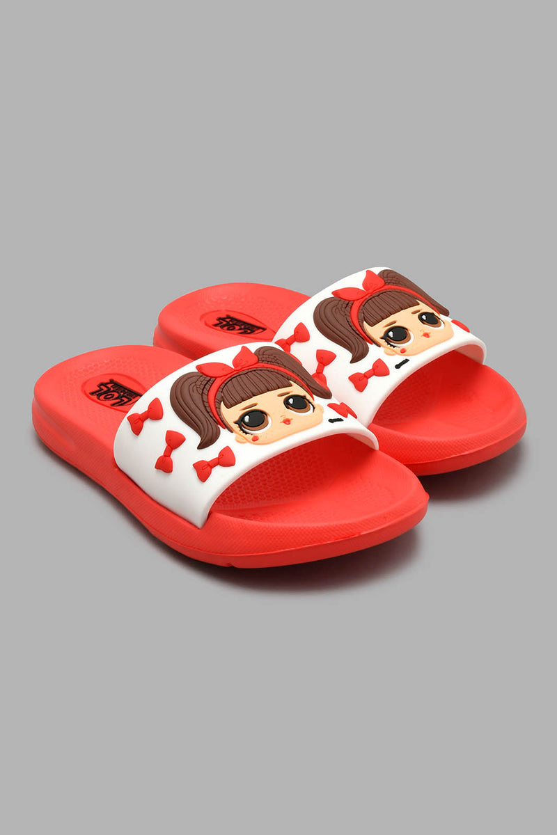 Redtag-Red-L.O.L-Character-Slide-Sliders-Girls-3 to 5 Years