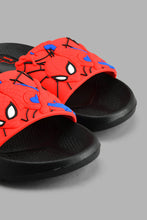 تنزيل الصورة على معرض الصور، Redtag-Black-Spiderman-Character-Slide-Sliders-Boys-3 to 5 Years
