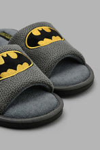 Load image into Gallery viewer, Redtag-Grey-Batman-Character-Slipper-Slippers-Senior-Boys-5 to 14 Years
