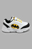 Redtag-White-Batman-Character-Chunky-Sneaker-Chunky-Boys-3 to 5 Years