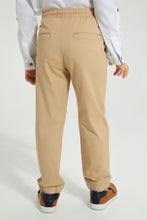 Load image into Gallery viewer, Redtag-Stone-Pull-On-Stretch-Jogger-Boys-Trousers,-Colour:Beige,-Filter:Boys-(2-to-8-Yrs),-New-In,-New-In-BOY,-Non-Sale,-S22B,-Section:Kidswear,-TBL-Boys-2 to 8 Years
