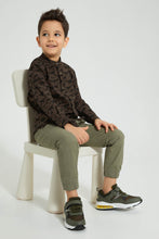 تنزيل الصورة على معرض الصور، Redtag-Olive-Pull-On-Stretch-Jogger-Boys-Trousers,-Colour:Olive,-Filter:Boys-(2-to-8-Yrs),-New-In,-New-In-BOY,-Non-Sale,-S22B,-Section:Kidswear,-TBL-Boys-2 to 8 Years
