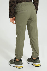 Redtag-Olive-Pull-On-Stretch-Jogger-Boys-Trousers,-Colour:Olive,-Filter:Boys-(2-to-8-Yrs),-New-In,-New-In-BOY,-Non-Sale,-S22B,-Section:Kidswear,-TBL-Boys-2 to 8 Years