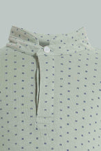 Load image into Gallery viewer, Redtag-Mint-Aop-Stand-Collar-Polo-All-Over-Prints-Boys-2 to 8 Years
