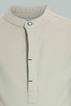 Load image into Gallery viewer, Redtag-Stone-Kurta-Oxford-Shirt-Casual-Shirts-Boys-2 to 8 Years
