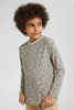 Redtag-Beige-Smile-Printed-T-Shirt-Long-Sleeves-Boys-2 to 8 Years