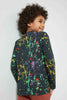 Redtag-Navy-Splat-Printed-T-Shirt-Long-Sleeves-Boys-2 to 8 Years