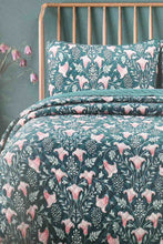 Load image into Gallery viewer, Redtag-Green-3-Piece-Floral-Printed-Quilt-Set-
(Double-Size)-Quilts-Home-Bedroom-
