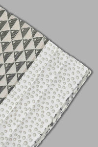 Redtag-Grey-2-Piece-Geometric-Printed-Quilt-Set-
(Single-Size)-Quilts-Home-Bedroom-