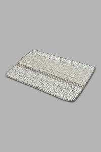 Redtag-Grey-2-Piece-Geometric-Printed-Quilt-Set-
(Single-Size)-Quilts-Home-Bedroom-