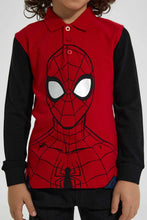 تنزيل الصورة على معرض الصور، Redtag-Red-Spiderman-Polo-Shirt-Polo-Shirts-Boys-2 to 8 Years
