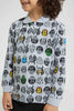 Redtag-Grey-Marl-Marvel-Printed-Polo-Shirt-Polo-Shirts-Boys-2 to 8 Years