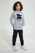 تنزيل الصورة على معرض الصور، Redtag-Grey-Tom-&amp;-Jerry-Hooded-Sweatshirt-Sweatshirts-Boys-2 to 8 Years
