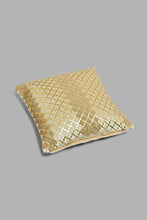 Load image into Gallery viewer, Redtag-Beige-Embellished-Premium-Geometric-Cushion-Cushions-Home-Bedroom-
