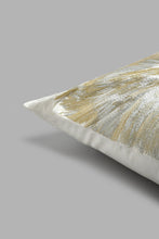 Load image into Gallery viewer, Redtag-Gold-Sun-Rays-Embriodery-Velvet-Cushion-Cushions-Home-Bedroom-
