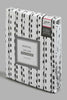 Redtag-White/Black-Stripe-Printed-Fitted-Sheet-(Twin-Size)-Fitted-Sheets-Home-Bedroom-