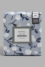 Load image into Gallery viewer, Redtag-Teal-Floral-Printed-Fitted-Sheet-(King-Size)-Fitted-Sheets-Home-Bedroom-
