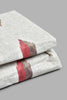 Redtag-Off-White/Rust-Geometric-Printed-Fitted-Sheet-(King-Size)-Fitted-Sheets-Home-Bedroom-