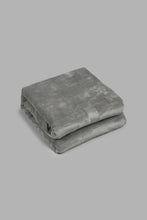 تنزيل الصورة على معرض الصور، Redtag-Grey-Ultra-Soft-Blanket-(Single-Size)-Blankets-Home-Bedroom-
