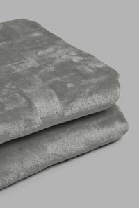 Redtag-Grey-Ultra-Soft-Blanket-(Single-Size)-Blankets-Home-Bedroom-