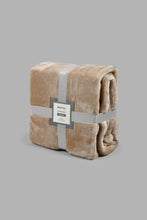 تنزيل الصورة على معرض الصور، Redtag-Beige-Ultra-Soft-Blanket-(Double-Size)-Blankets-Home-Bedroom-
