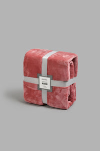 Redtag-Pink-Ultra-Soft-Blanket-(Double-Size)-Blankets-Home-Bedroom-