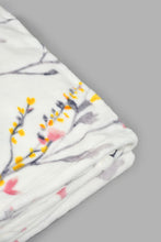 Load image into Gallery viewer, Redtag-White-Floral-Ultra-Soft-Blanket-(Single-Size)-Colour:White,-Filter:Home-Bedroom,-HMW-BED-Blankets,-New-In,-New-In-HMW-BED,-Non-Sale,-S22B,-Section:Homewares-Home-Bedroom-
