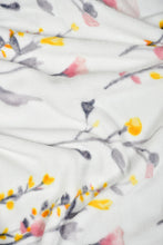 Load image into Gallery viewer, Redtag-White-Floral-Ultra-Soft-Blanket-(Single-Size)-Colour:White,-Filter:Home-Bedroom,-HMW-BED-Blankets,-New-In,-New-In-HMW-BED,-Non-Sale,-S22B,-Section:Homewares-Home-Bedroom-

