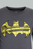 Redtag-Grey-Batman-Character-T-Shirt-Character-Boys-2 to 8 Years