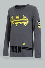 Load image into Gallery viewer, Redtag-Grey-Batman-Character-T-Shirt-Character-Boys-2 to 8 Years
