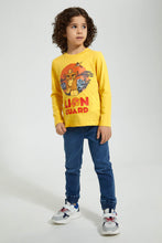 Load image into Gallery viewer, Redtag-Yellow-Lion-King-Character-T-Shirt-Character-Boys-2 to 8 Years
