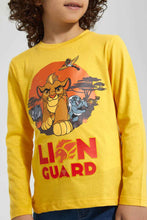 Load image into Gallery viewer, Redtag-Yellow-Lion-King-Character-T-Shirt-Character-Boys-2 to 8 Years
