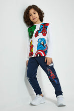 Load image into Gallery viewer, Redtag-White-Marvel-Character-T-Shirt-Character-Boys-2 to 8 Years
