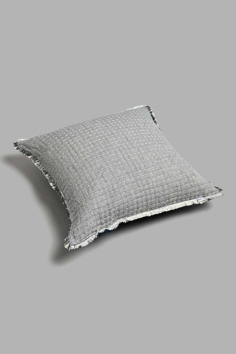 Redtag-Blue-Embroidery-Cushion-BED-PHANTASMAGORIA-2,-Colour:Blue,-Filter:Home-Bedroom,-HMW-BED-Cushions,-New-In,-New-In-HMW-BED,-Non-Sale,-S22A,-Section:Homewares-Home-Bedroom-
