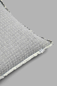Redtag-Blue-Embroidery-Cushion-BED-PHANTASMAGORIA-2,-Colour:Blue,-Filter:Home-Bedroom,-HMW-BED-Cushions,-New-In,-New-In-HMW-BED,-Non-Sale,-S22A,-Section:Homewares-Home-Bedroom-