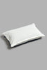 Redtag-Blue/Cream-Hand-Capped-Cushion-BED-PHANTASMAGORIA-2,-Colour:Blue,-Filter:Home-Bedroom,-HMW-BED-Cushions,-New-In,-New-In-HMW-BED,-Non-Sale,-S22A,-Section:Homewares-Home-Bedroom-