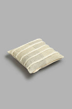Load image into Gallery viewer, Redtag-Beige-Hand-Capped-Embroidery-Cushion-BED-PHANTASMAGORIA-3,-Colour:Beige,-Filter:Home-Bedroom,-HMW-BED-Cushions,-New-In,-New-In-HMW-BED,-Non-Sale,-S22A,-Section:Homewares-Home-Bedroom-
