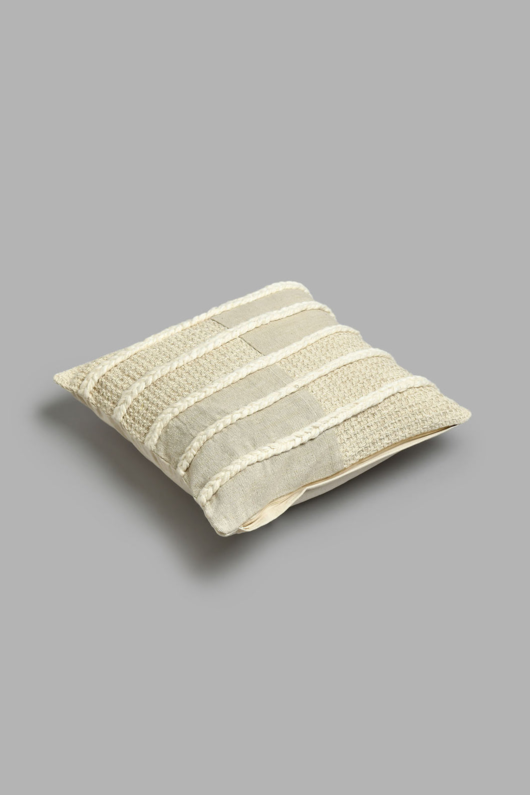 Redtag-Beige-Hand-Capped-Embroidery-Cushion-BED-PHANTASMAGORIA-3,-Colour:Beige,-Filter:Home-Bedroom,-HMW-BED-Cushions,-New-In,-New-In-HMW-BED,-Non-Sale,-S22A,-Section:Homewares-Home-Bedroom-