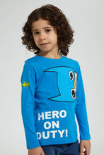 Load image into Gallery viewer, Redtag-Blue-Batman-Character-T-Shirt-Character-Boys-2 to 8 Years
