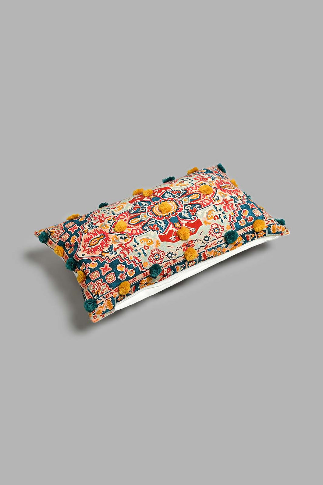 Redtag-Multicolour-Hand-Capped-Embroidery-Cushion-BED-PHANTASMAGORIA-1,-Colour:Multicolour,-Filter:Home-Bedroom,-HMW-BED-Cushions,-New-In,-New-In-HMW-BED,-Non-Sale,-S22A,-Section:Homewares-Home-Bedroom-