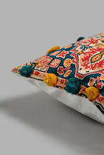 Load image into Gallery viewer, Redtag-Multicolour-Hand-Capped-Embroidery-Cushion-BED-PHANTASMAGORIA-1,-Colour:Multicolour,-Filter:Home-Bedroom,-HMW-BED-Cushions,-New-In,-New-In-HMW-BED,-Non-Sale,-S22A,-Section:Homewares-Home-Bedroom-
