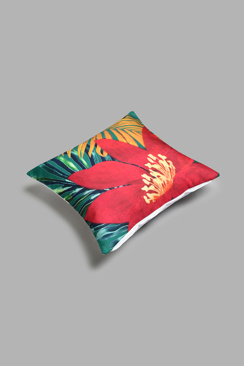 Redtag-Multicolour-Floral-Print-Cushion-BED-PHANTASMAGORIA-1,-Colour:Multicolour,-Filter:Home-Bedroom,-HMW-BED-Cushions,-New-In,-New-In-HMW-BED,-Non-Sale,-S22A,-Section:Homewares-Home-Bedroom-