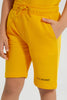 Redtag-Yellow-Elasticated-Waist-Shorts-Active-Shorts-Boys-2 to 8 Years