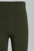 Redtag-Olive-Basic-Legging-Leggings-Senior-Girls-9 to 14 Years