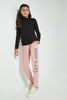 Redtag-Pink-Brushed-Jogger-Pant-With-Print-Cargo-Pants-Senior-Girls-9 to 14 Years