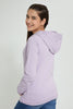 Redtag-Purple-Power-Puff-Girls-Hooded-Sweatshirt-Sweatshirts-Senior-Girls-9 to 14 Years