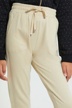 Load image into Gallery viewer, Redtag-Beige-Basic-Track-Pant-Joggers-Senior-Girls-9 to 14 Years
